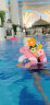 李宁（LI-NING）异形泳圈儿童游泳圈充气游泳背心粉色LSQS010-2粉色 实拍图