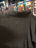 浪莎春秋款莫代尔纯色半高领打底衫女修身薄款内搭长袖显瘦洋气上衣 实拍图