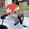 好孩智儿童电动车可坐大人六轮双人遥控车亲子越野玩具车6岁小孩宝宝礼 标配白+四驱+皮座+天能电+可坐人 实拍图
