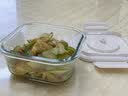 微波炉加热饭盒玻璃饭盒保鲜盒带饭电动真空保鲜盒冰箱水果收纳盒 真空饭盒正方形【525ml1个】 实拍图