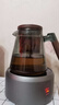 忆壶茶（YIHUTEA）茶壶玻璃飘逸杯泡茶壶茶水分离绿茶冲茶器办公室茶具家用过滤茶壶 【升级大容量】飘逸壶 黑色 900ml 实拍图