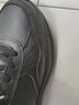 斯凯奇（Skechers）男鞋休闲皮鞋商务通勤黑色工作鞋简约百搭黑色运动板鞋210835 全黑色/BBK 41.5 实拍图