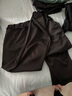 筱质磐 夏季八分9分运动休闲裤女薄款弹力哈伦松紧腰女裤高腰萝卜裤女 黑色九分裤 百搭显瘦松紧腰 XL 29码115-125斤 实拍图