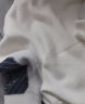 南极人（Nanjiren）圆领毛衣男士秋冬款情侣潮牌保暖中性风毛线衣套头软糯打底针织衫 8072白色 2XL 实拍图