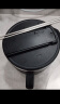 广意 304不锈钢泡面碗 学生上班族饭盒大容量黑色1300ml配勺筷 GY8932 实拍图