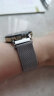 码仕 适用华为手表表带Watch4/3/GT4/3/2/Pro/荣耀Magic2精钢米兰磁吸扣银色20mm 实拍图