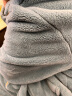 噜噜牛（LULUNIU）儿童睡衣男孩秋冬季法兰绒加厚款男童中大童珊瑚绒睡衣 蓝色-62013 165cm(22码建议身高155-160) 晒单实拍图