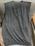布先生春秋男款羊绒背心男针织毛衣男商务休闲男士羊绒男v领衣服BT11113 中花灰 2XL (185) 实拍图