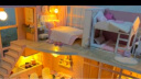 我の屋DIY小屋梦想天使手工制作房子粉色少女生日礼物情人节3d拼图玩具 实拍图