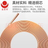 金龙羽电线电缆国标家用铜芯电线ZC-BVR 1.5/2.5/4平方阻燃单芯多股铜线 红色多股软线100米(火线) 阻燃/ZC-BVR 2.5平方 晒单实拍图