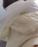 妍莉芬（yanlifen）桔梗法式白色长袖连衣裙子女春季2024年夏装新款女装显瘦气质长裙 白色 M 晒单实拍图