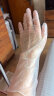 英科医疗（INTCO）一次性手套食品级餐饮厨房防水家务清洁耐用12英寸加长PVC手套S码 实拍图
