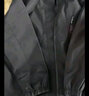 罗蒙（ROMON）三合一冲锋衣男夹克连帽外套女情侣装户外登山服1818 黑色4XL 实拍图