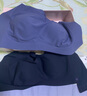 ubras提托侧收大杯背勾文胸大胸显小女士内衣女聚拢胸罩深灰蓝XXL 实拍图