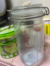 喜碧（Scybe）密封罐 家用玻璃密封罐泡酒容器泡菜坛子玻璃瓶玻璃罐兰仕1200ml  实拍图