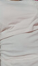 米度丽月子服哺乳睡衣孕产妇保暖内衣秋冬季孕产妇睡衣套装产后月子服 婴儿粉-两件套(带哺乳口) M码（推荐80-110斤） 实拍图