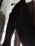 啄木鸟（TUCANO）休闲裤男四季款潮流宽松直筒裤男士时尚舒适运动长裤子 黑色 3XL 实拍图