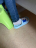 LA CHAPELLE HOMME男女儿童室内居家防滑洗澡软底可爱卡通凉拖鞋 蓝色 36-37  实拍图