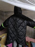 偶森冬季电动车挡风衣加厚绒防寒保暖骑行成人护膝防风罩电瓶车挡风被 加绒加厚挡风衣【成人黑色】 成人XL【130斤内】 实拍图