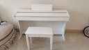 雅马哈（YAMAHA）电钢琴YDP145专业88键重锤立式成人初学儿童家用电子钢琴考级练习 YDP145WH白色+原装琴凳 实拍图