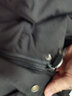 雅鹿羽绒服男士短款韩版潮流工装青年时尚休闲加厚外套 黑色 170  实拍图