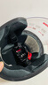 雅马哈摩托车电动车头盔3C认证男女四季轻便安全帽四分之三盔春夏 白剑（贴面版型） XL 实拍图