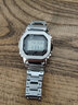 卡西欧（CASIO）明星同款35周年限定小方块金属小方表金砖银砖手表男士腕表送男友 GMW-B5000D-1 太阳能+蓝牙+电波 实拍图