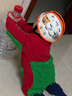 珊诗丽（SexeMara）拖把侠爬行服宝宝拖地爬爬服婴儿连体衣服擦地板防脏春秋夏季男女 厚款：红色+圣诞绿（包手露脚） 85cm 85码（身高75~82，19~24斤） 实拍图