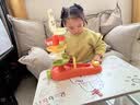 班迪萌（BANDIMENG）婴儿玩具0-3吸盘转转乐投篮叠叠乐早教弹射轨道球男女孩生日礼物 五层萝卜带弹射功能滚球轨道 实拍图