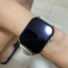 联想（Lenovo）智能手表Watch Fit 国家补贴轻薄大屏减脂血氧检测蓝牙通话穿戴男女运动手环 曜石金 安卓ios通用 实拍图