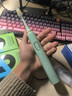 奇异鸟（KIWIBIRD）电动牙刷送爸爸妈妈礼物牙医推荐成人声波牙刷软毛护齿送长辈实用礼品 旷野绿(刷头*2+便携盒+灭菌盒） 实拍图