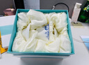 华光国瓷 釉下彩茶杯盖碗 骨瓷功夫茶具泡茶碗 青花瓷三才茶盖碗 水天青莲 实拍图