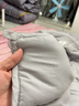 迪柏欧 重力被睡眠毛毯舒适压力睡眠被加重毯重力棉被夏凉被 全棉浅灰(6.8kg)61-85KG适用 1.5*2m 内里填充重力珠 实拍图