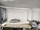 蕾迪琳达蚊帐床帘支架学生宿舍上铺下铺蚊帐架定制定做单卖配件配扎带 压脚不锈钢支架 长190cm宽90cm高120cm 实拍图
