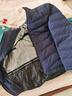 雅戈尔（YOUNGOR）羽绒服男立领短款羽绒服保暖御寒商务休闲男士上衣外套 VRYS439989FQA藏青色 L 175/96A 实拍图