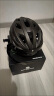 洛克兄弟（ROCKBROS） 骑行头盔山地公路自行车头盔男女带风镜一体成型炫彩安全帽 钛色：加大款58-65cm 灰色镜片 实拍图