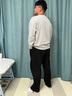 耐尔棉袜男吸汗抗菌中筒袜春秋纯色黑色商务皮鞋四季长袜 【螺纹留言备注颜色】自选 6双 男均码40-45(抑菌独立包装) 实拍图