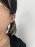 金石灵朱砂耳钉女士S925银耳环耳饰送女友老婆生日纪念本命年生日礼物 实拍图