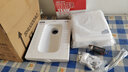 蜀道蹲便器水箱套装陶瓷蹲坑家用蹲厕工程大便器卫生间防臭蹬便盆便池 825:不带弯后出水蹲便+水箱+喷枪 实拍图