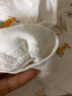 贝乐咿新生儿衣服秋季冬款刚出生婴儿和尚服连体衣纯棉初生宝宝哈衣爬服 5136大吉大利+1997苹果熊 59cm （建议1-3个月） 实拍图
