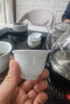 景德镇陶瓷茶具套装影青雕刻山水盖碗茶杯公道杯茶具整套组合单个装盖碗 南山盖碗茶具套组 6头 晒单实拍图