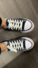 法拉步夏季新款小白帆布鞋女原宿风鞋百搭韩版鞋学生透气板鞋子潮 蓝色（A01） 38 实拍图