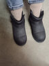 森馬（senma）时尚休闲搭扣棉鞋套脚加绒保暖雪地靴女727420813 黑色 35码 实拍图