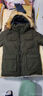 君羽户外羽绒服男中长款800高蓬白鹅绒工装加厚防风保暖鹅绒服35 橄榄绿 L （推荐141-160斤） 实拍图