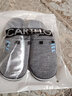 卡帝乐鳄鱼（CARTELO）加大码棉拖鞋男士冬季家居家用室内防滑加厚底保暖毛绒棉鞋女冬天 灰色 44-45 【适合43-44脚】 实拍图