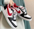 NIKE耐克 yykids COURT BOROUGH LOW (GS) 女童芝加哥低帮休闲运动鞋 DQ5354-161 37.5 实拍图