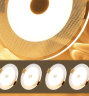 欧普照明（OPPLE）LED透明筒灯导光板桶灯孔灯客厅吊顶嵌入式天花灯聚光灯 5瓦三档调色 5只装 晒单实拍图