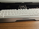 CHERRY 樱桃MX3.0S TKL机械键盘87键有线游戏电竞办公笔记本客制化键线分离键盘 皓月白 无光 茶轴 实拍图