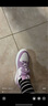 爱步（ECCO）板鞋女 倪妮同款增高厚底轻盈透气百搭拼色休闲鞋 街头ACE856823 薰衣草紫/灰白色85682361091 39 实拍图