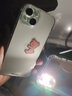 魔杰乐（MOJIELE） 卡通可爱创意小熊适用于iPhone手机壳苹果手机保护套情侣款防摔硅胶软壳 抱苹果小熊-透明壳 iPhone15 实拍图